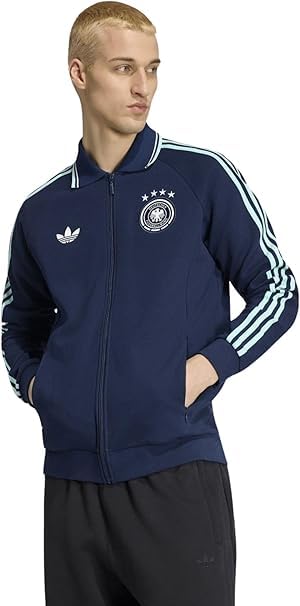 adidas Herren Jacke Größe XL 190 cm Originals Deutschland DFB 2026 Blau