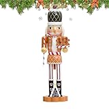 Ornements en Bois Robustes: Fabriqués avec une construction solide, ces décorations en bois pain d'épice withstand chocs et usure pour une utilisation saisonnière répétée, rehaussant les festivités annuelles en tant que symboles de la tradition festive française et européenne