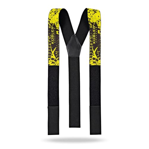 Kübler Hosenträger, Farbe:gelb, Größe:M