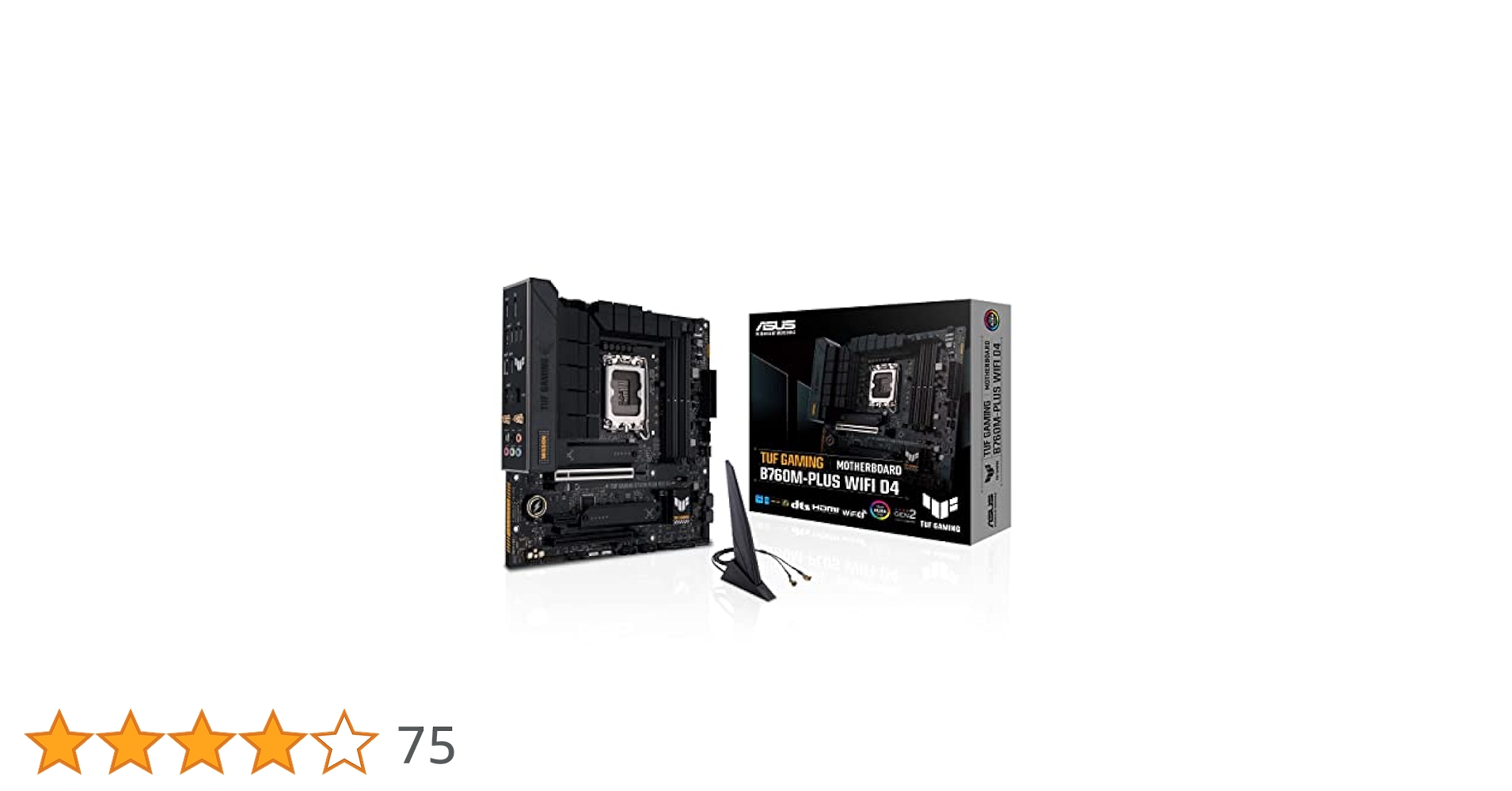 ASUS TUF GAMING B760M-PLUS D4 マザーボード ASUS マザーボード TUF Gaming【Intel/B760/mATX/DDR4/LGA1700