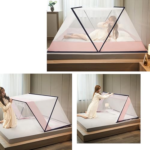 Tente de lit portable et moustiquaire aérée pour nuits d'été - 3
