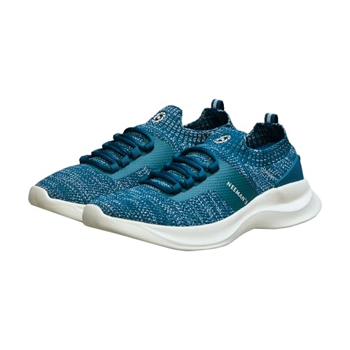 Image of Neeman's Fuse Knit Sneakers for Men & Women | Breathable Knit Upper, Supportive Heel Counter & Lightweight Cushioned EVA Sole | Everyday Walking, Travel & Casual Comfort Shoes