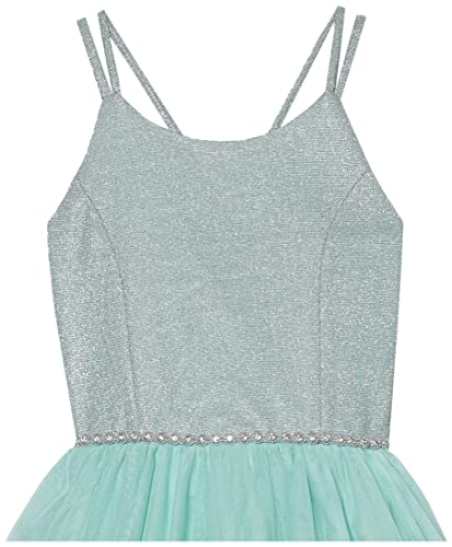 Speechless Girls' One Size Embroidered Fit-and-Flare Dress3