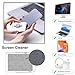 Keyanlai Cleaner Kit for Airpod, Keyboard Cleaner for Laptop, MacBook, Screen Cleaner with Microfiber Cloth, Multifunctional Cleaning kit for Keyboard/Earphone/Smartphone/Tablet (White)