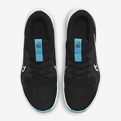 Image of Nike MC Trainer 2, Men's Training Shoes, Black White Anthracite Blue Lightning, 14 US