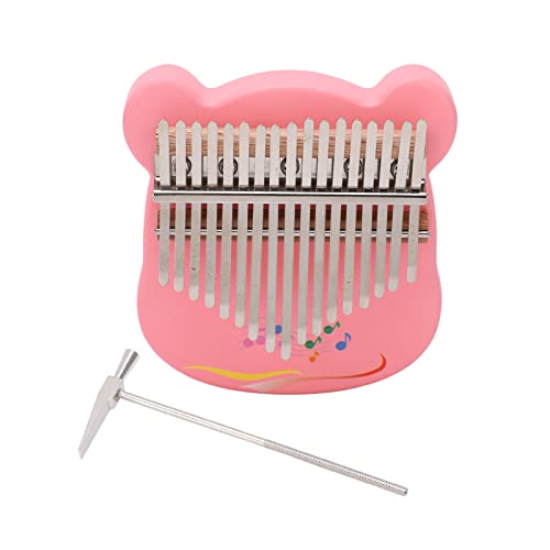 Piano à pouce Portable 17 touches Kalimba doigt Piano dessin animé ours en forme d’érable Mini Marimba Instrument de… - Les Beatles, Paul McCartney, John Lennon, RIngo Starr, George Harrison Piano à pouce Portable 17 touches Kalimba doigt Piano dessin animé ours en forme d'érable Mini Marimba Instrument de…