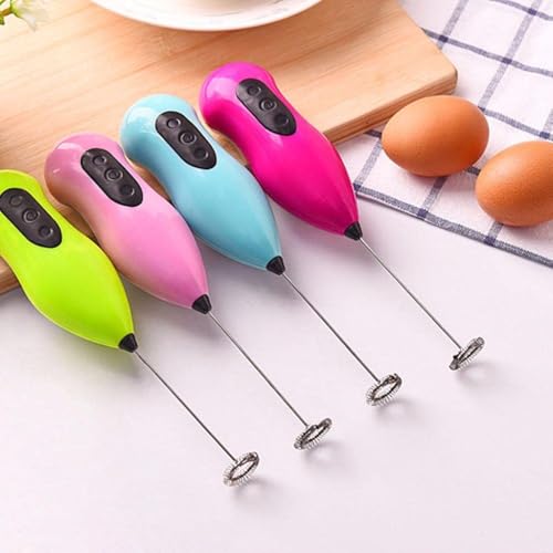 Image of Bonsenkitchen Electric Milk Frother,Handheld Whisk Beater Foam Maker for Mocktails Coffee Latte Matcha Foamer Cappuccino Lemonade (Multi New)