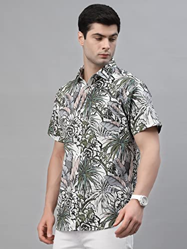 Image of Style Quotient Men Beige Comfort Casual Shirt