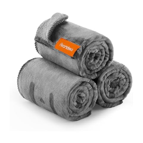 Feandrea 3-Pack Washable Dog Blankets Cover