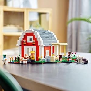 Amazon.co.jp - レゴ® マインクラフト 赤い馬小屋 21187