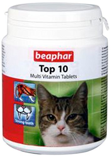 Beaphar Top-10 Cat, 30 Tablets - (Pack of 2)
