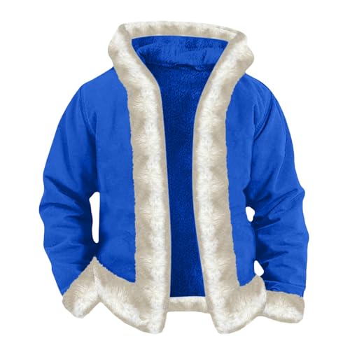 Generisch Chaqueta de forro polar para hombre con cremallera frontal completa como cálido abrigo de invierno para exteriores, suéter de forro polar suave con cuello alto para actividades deportivas