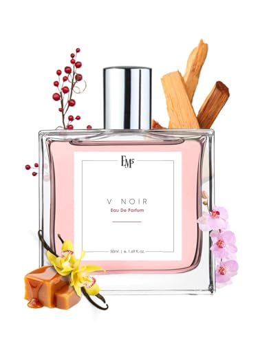 Image of EM5 V Noir Day & Night Perfume for Women | Warm Spicy Coconut White Floral Fragrance | Eau De Parfum Spray | Luxury Gift for Her