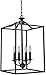 Craftmade 41734-OB Helena Chandelier Lighting, 4-Light, 240 Watts, Oiled Bronze (14"W x 25"H)