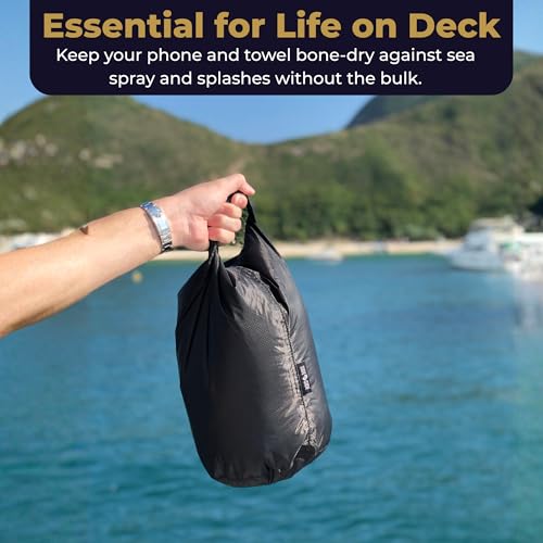 Image of SIDE BY SIDE Small Lightweight 10L Dry Bag, Stuff Sack for Backpacking
