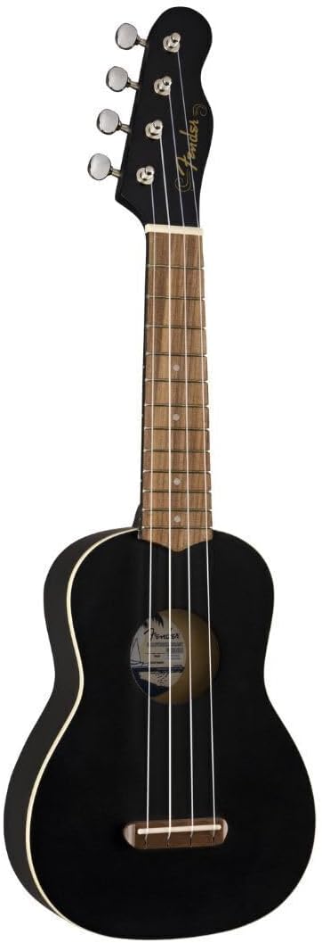 Fender Venice Soprano Ukulele, Black