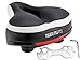Bike Seat by TigerSmarts Replacement Padded Comfortable Bicycle Seat with Shock Absorbing Springs- Best Bike Saddle Cushion for Electric Bicycles,Mountain and Cruiser Bikes-Improves Riding Comfort