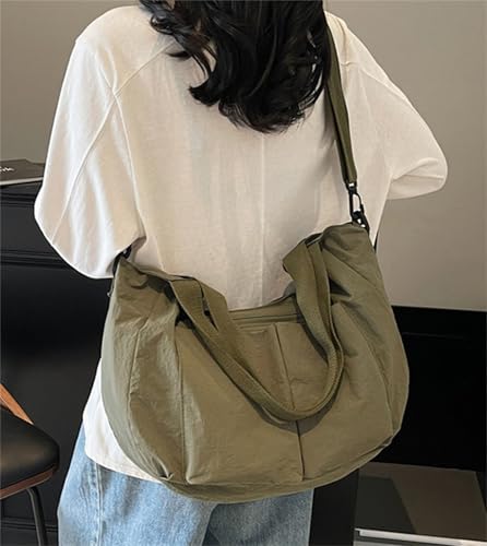 Nylon Tote Bag 2025 Unisex Fashion Shoulder Bag Multi-Pocket Design Large Capacity Crossbody Daily Commute3