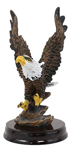 Estatua Águila Calva Patriótica 5.25 pulgadas miniatura 1