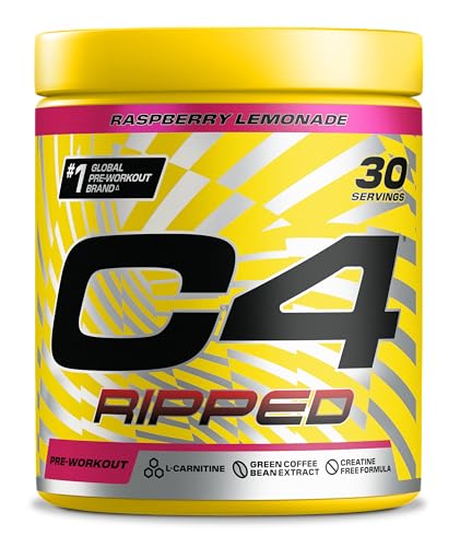 C4 Ripped Sport Powder Supplement, Fruit Punch