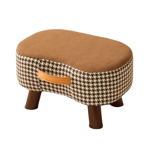 Schuhregal aus Stoff, stapelbares Design mit Holzbeinen, tragbarer Griff für Eingangsbereich und Wohnzimmer, platzsparende Organisationslösung