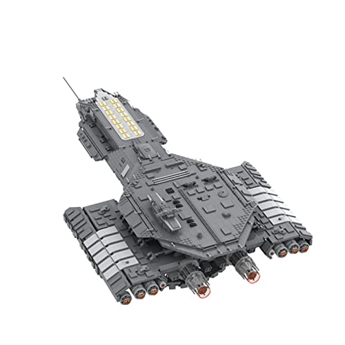 Bausteine Modell Set Stargate Daedalus 9424 Stück Weltberühmte Modulare Hausbausätze DIY Mini 3D Mini Bausteine Micro… – Bild 4