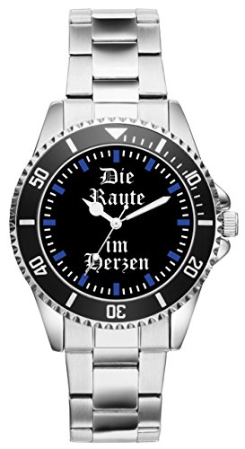 KIESENBERG Hamburg Fußball Fan Uhr - Sportliche Armbanduhr im Fan-Design stilvolle Herren- & Damen-Uhr mit Fußball-Motiv Geschenkidee für leidenschaftliche Fans der Raute 2291
