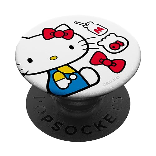 Hello Kitty Retro Favorite Things PopSockets Stand for Smartphones and Tablets PopSockets Adhesive PopGrip