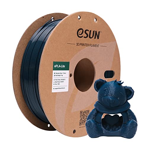 Image of eSUN PLA Filament 1.75mm, High Toughness 3D Printer Filament Upgraded PLA Filament, Dimensional Accuracy + /- 0.03mm, 1KG Cardboard Spool (2.2 LBS) 3D Printing Filament for 3D Printers, Green