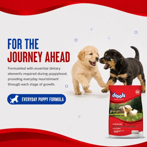 Image of Drools Puppy Dry Dog Food Performance 20kg | Chicken | Complete & Balanced Food | Supports Growth | Highly Digestible
