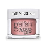 Gelish Powder Dip Nail Powder Spring Collection Pure Beauty (Radiant Renewal), Dusty Coral Nail Dip Powder, Vibrant Color, Professional Quality, High Shine, Chip-Resistant 1.5 ounce.