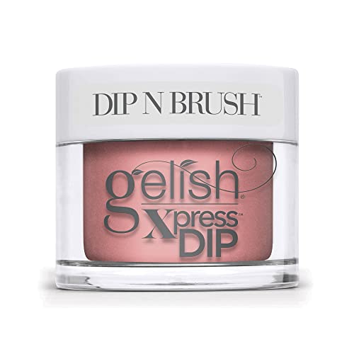 Gelish Powder Dip Nail Powder Spring Collection Pure Beauty (Radiant Renewal), Dusty Coral Nail Dip Powder, Vibrant Color, Professional Quality, High Shine, Chip-Resistant 1.5 ounce.