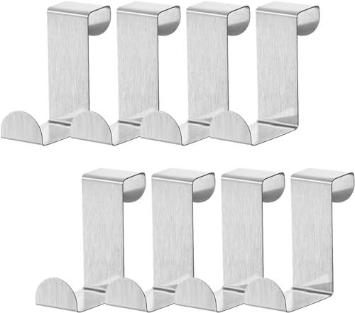 ZSMJAER Colgador Puerta 8 Piezas Perchero