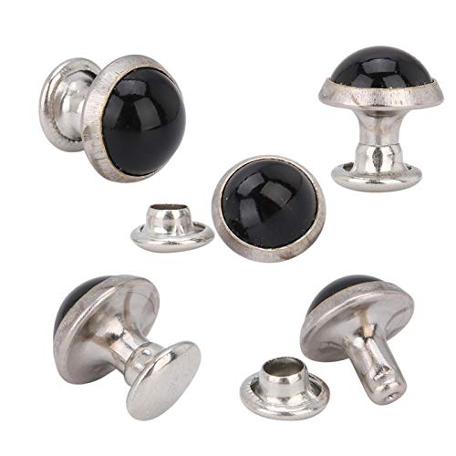 50pcs rivetti a vite turchese rivetti 8mm borchie