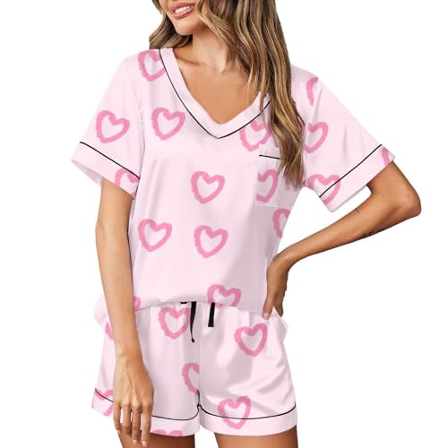 Pijamas para Viejitas Pareja con Pijama De Stitch Pijamas para Mujer De Unicornio Pijama Mujer Rayas Pijama De Chanchito para Mujer Pijama Dama Short Pijamas Mujer Tallas Grandes Pijama Micropolar