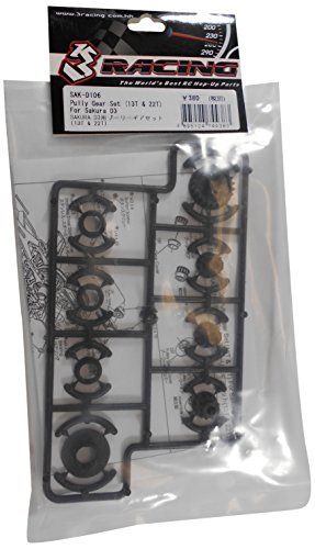 Pully Gear Set (13T, 22T) for Sakura D3 / 3Racing / SAK-D106