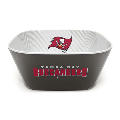 Image of YouTheFan NFL Tampa Bay Buccaneers Large Party Bowl