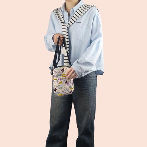 MNIGIU Suffs The Musical Crossbody Bag Suffs The Musical Lover Gift Suffs The Musical Gift for Actor Actress4