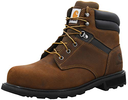 Image of Carhartt Men's Traditional Welt 6 inch Steel Toe Work Boot Construction