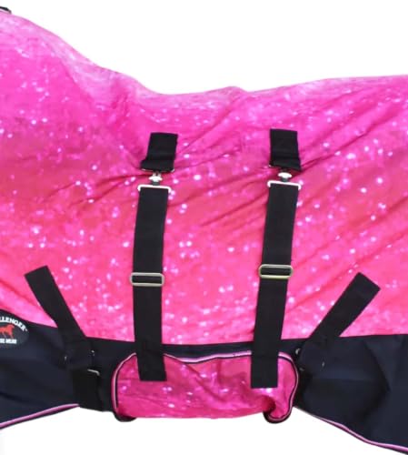 Image of 66 inch Challenger 1200D Horse Turnout Waterproof Heavy Weight Winter Blanket 5B114