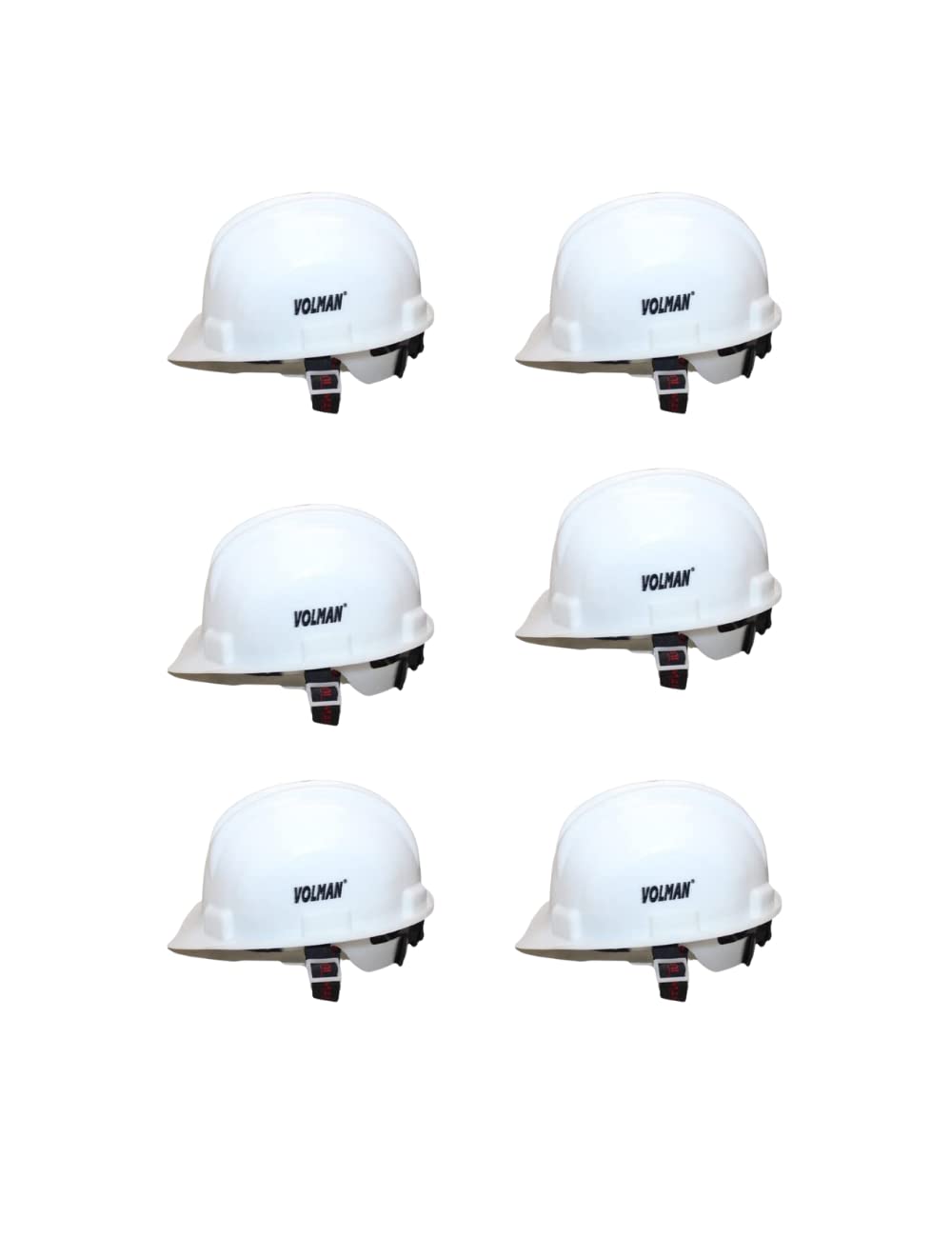 VOLMAN SAFETY HELMET, HEAD PROTECTION HELMET, FOR OUTDORR WORK SAFETY HELMET White Color (PACK OF 6) (B097C3HSL1) Amazon Price History, Amazon Price Tracker