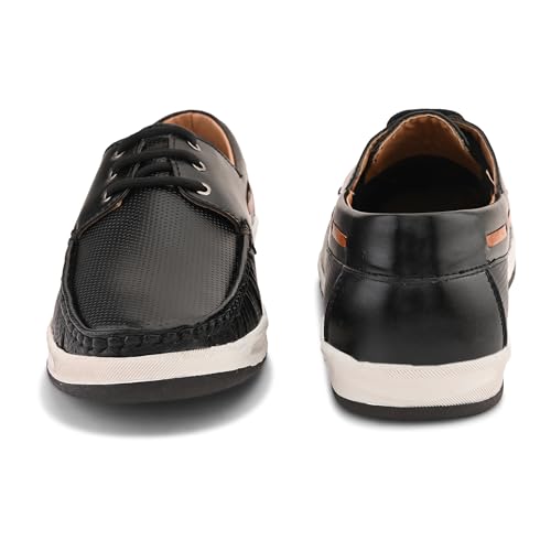 Image of Centrino Driving Loafers for Man | Shoes for Men Stylish | Casual Slip-On Moccasins | Cushioned Insole | Lightweight Comfortable Mens Loafer Shoes | Hand-Stitched Design | Slip On Shoes for Man Outings (9494)
