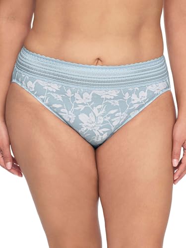 Image of Warner's Women's No Pinching, No Problems Dig-Free Comfort Waist with Lace Microfiber Hi-Cut 5109J