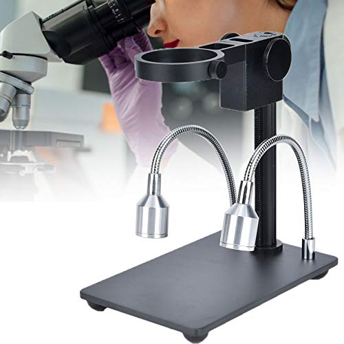 Image of Oumefar Microscope Camera Stand 50mm Ring Aluminium Alloy Microscope Camera Bracket Support for Lab(NA)