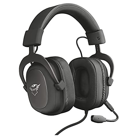 Auriculares Gaming Trust GXT 414 Zamak con Micrófono Extraíble Cover