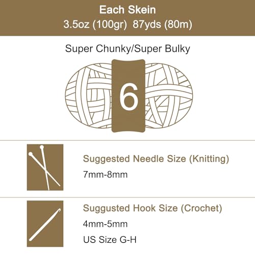 Uxcell 2 Skeins Velvet Chenille Yarn, 2x100g/7.1oz, 174 Yards Total Length - Image 2