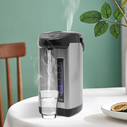 Hervidor eléctrico 304 acero inox, 4L, apagado auto miniatura 6