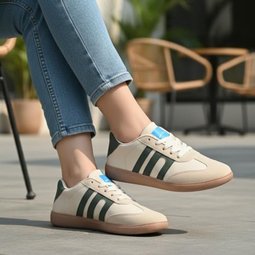 Image of TRASE Casual Sneaker Shoes for Women | Soft Cushioned Insole | Sneakers for Woman | Lightweight | Comfortable | Stylish, Trendy Girls and Women Sneakers with Laces