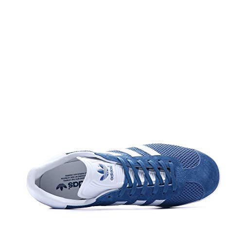 adidas Gazelle, Zapatillas Unisex adulto, Core Blue Footwear White, 42 2/3 EU