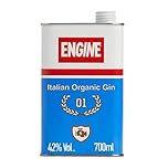 Engine Italian Gin | 70cl | 42% vol | London Dry | Juniper Hints with Floral Note of Roses and Balsamic Note of Sage and Lemon | Vegan & Gluten Free | Perfect in a Gin & Tonic, or a Negroni